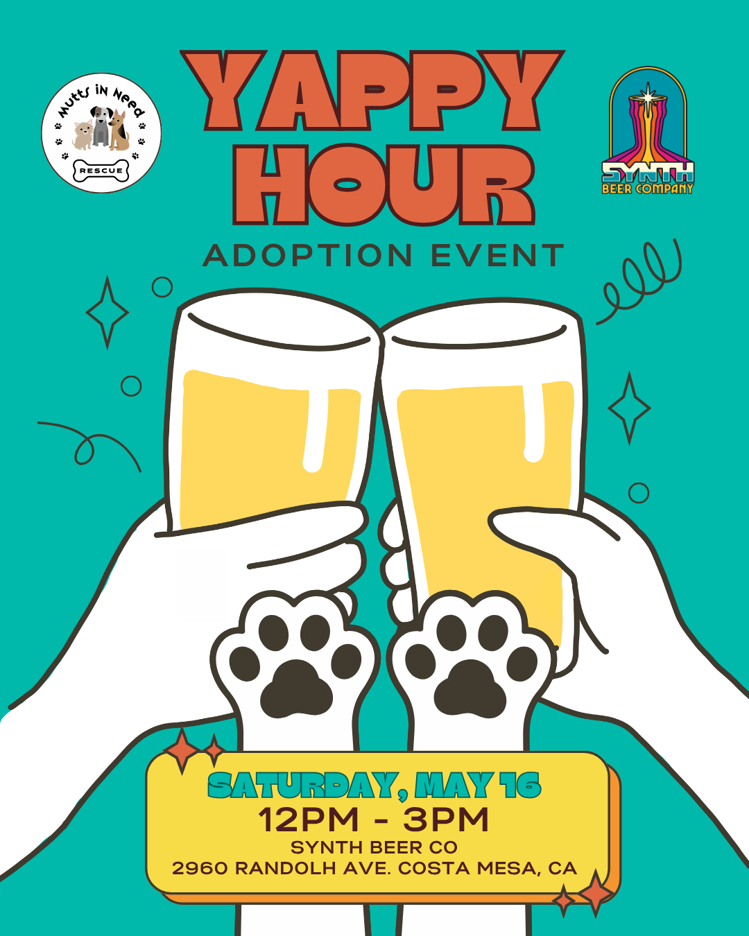 Adoption Event at Synth Beer Co